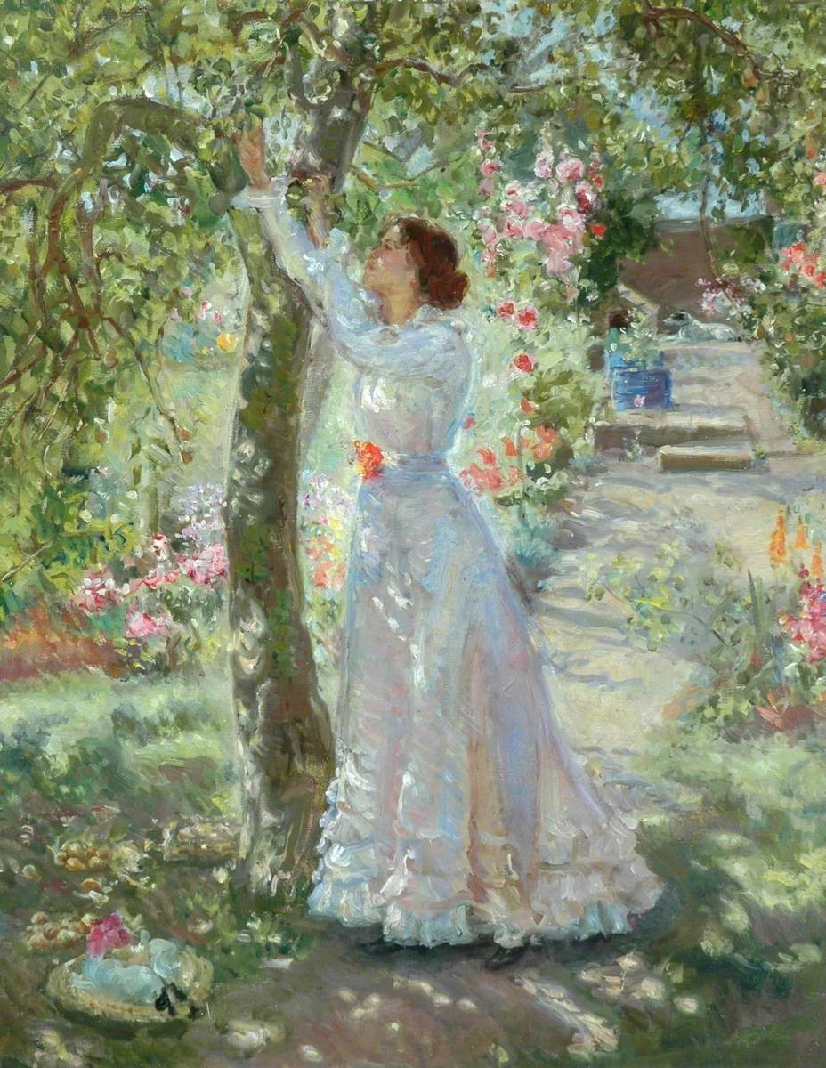 Ethel Walker - Il giardino, Bradford Museums and Galleries